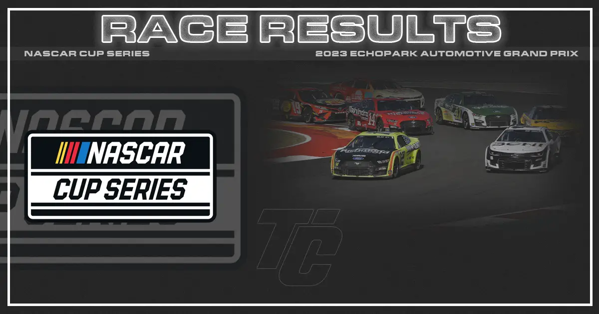 NASCAR Cup EchoPark Grand Prix race results COTA
