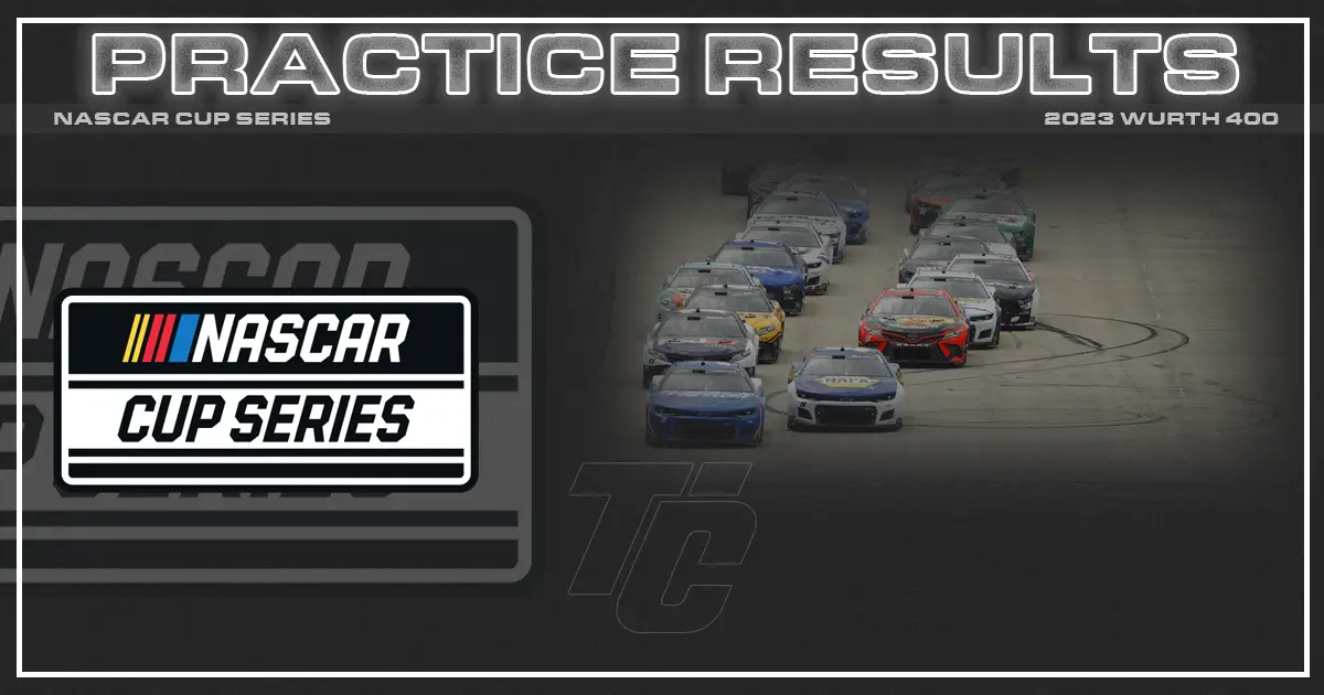 Wurth 400 practice results NASCAR Cup Dover practice NASCAR Dover practice results NASCAR Cup practice results
