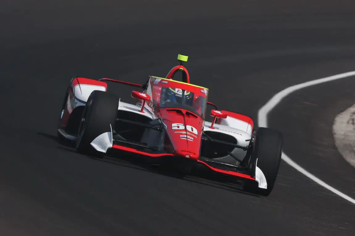 RC Enerson practices on Fast Friday ahead of qualifying weekend at the 2023 Indianapolis 500.