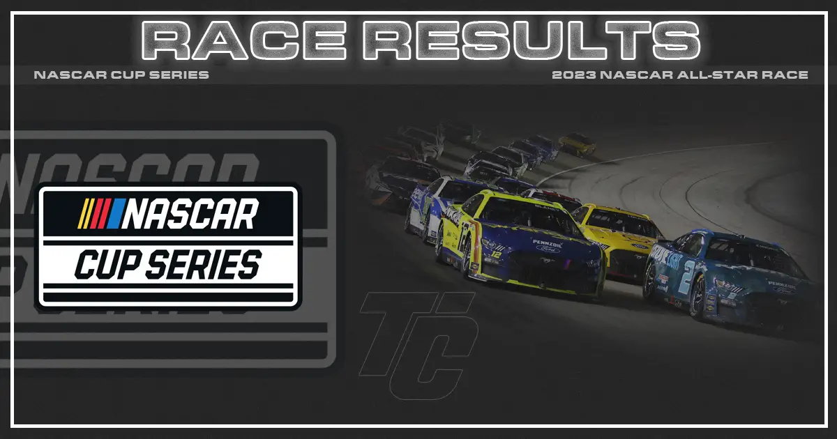 NASCAR All-Star Race results 2023 North Wilkesboro race results