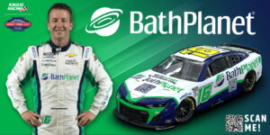 AJ Allmendinger Bath Planet NASCAR sponsorship Kaulig Racing 2023 Chicago Street Race