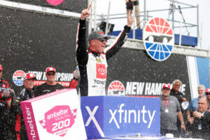 John Hunter Nemechek wins New Hampshire Ambetter Health 200 post race inspection 2023