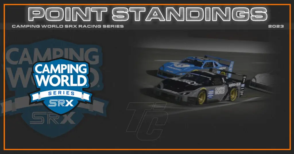 2023 Camping World SRX Racing Series Point Standings