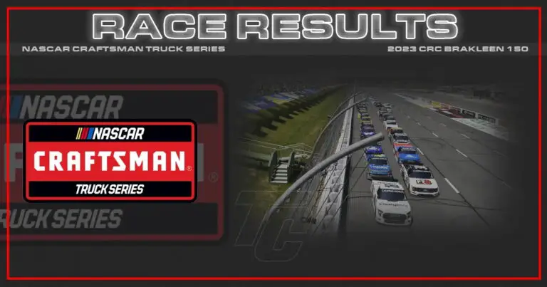 CRC Brakleen 150 results CRC Brakleen 150 race results NASCAR Truck Pocono results NASCAR Truck Pocono Race Results Who won the CRC Brakleen 150? Who won the NASCAR Truck race at Pocono?