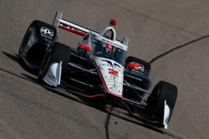 Josef Newgarden practice NTT IndyCar Series Iowa Speedway Team Penske Hy-Vee Homefront 250