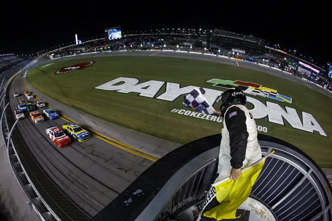 Justin Allgaier Daytona Wawa 250 win 2023 NASCAR Xfinity Series photo finish