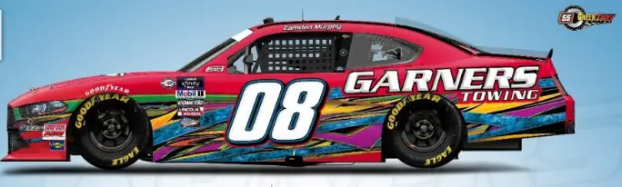 Camden Murphy SS Green Light Racing Garners Towing NASCAR paint scheme