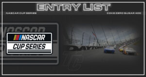 NASCAR Cup Series Coke Zero Sugar 400 entry list NASCAR Daytona entry list NASCAR Cup daytona entries Which drivers will run the Coke Zero Sugar 400 at Daytona?