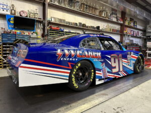 Kyle Weatherman Tweaker Energy Drink Kansas Speedway DGM Racing 91 car paint scheme