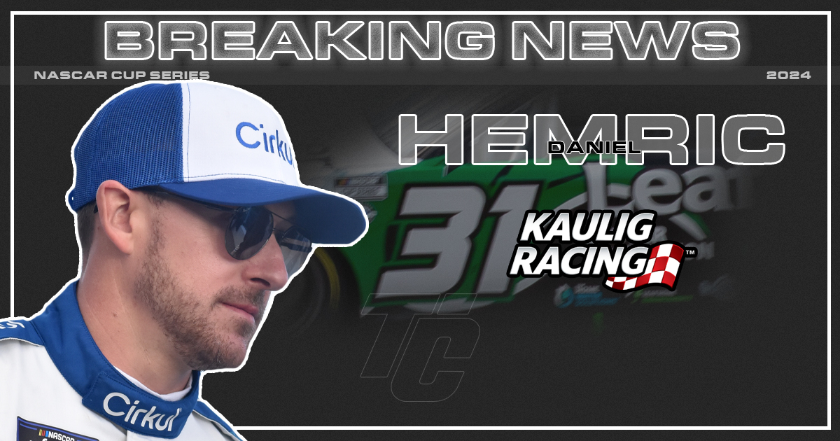 Daniel Hemric Kaulig Racing 2024 NASCAR Cup Series No. 31 car