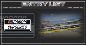 Xfinity 500 entry list NASCAR Cup Series Martinsville Speedway