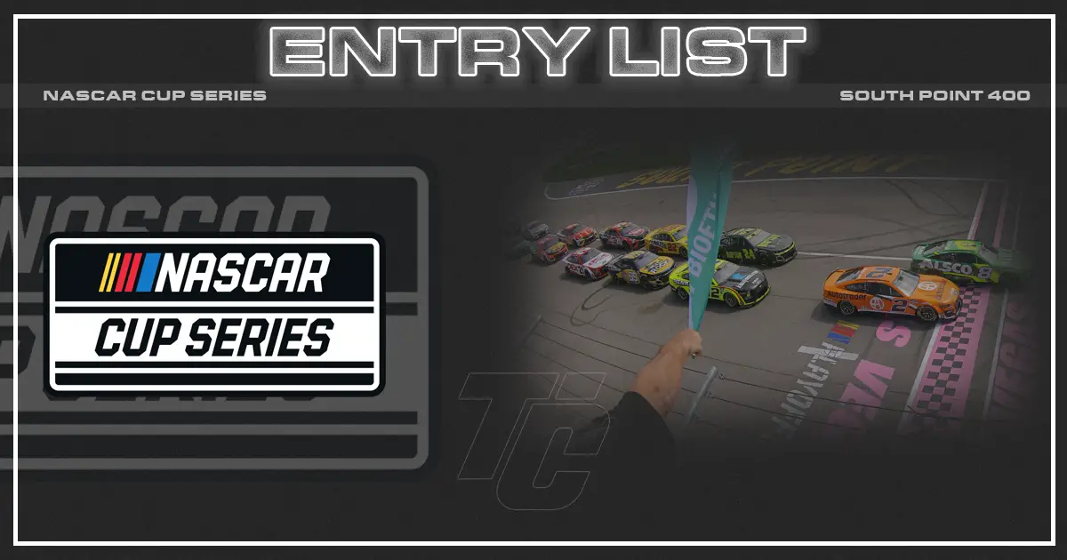 South Point 400 entry list NASCAR Cup Series Las Vegas Motor Speedway