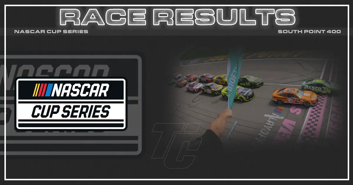 South Point 400 race results NASCAR Cup Las Vegas Motor Speedway