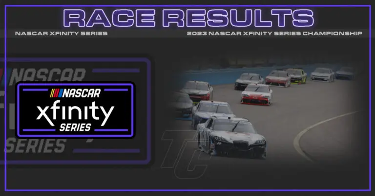 NASCAR Xfinity Series Championship Race results 2023 Phoenix Raceway