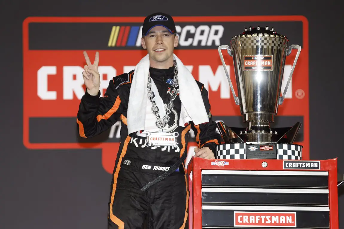 Inspection Complete: Ben Rhodes Officially Scores Second Truck Series ...