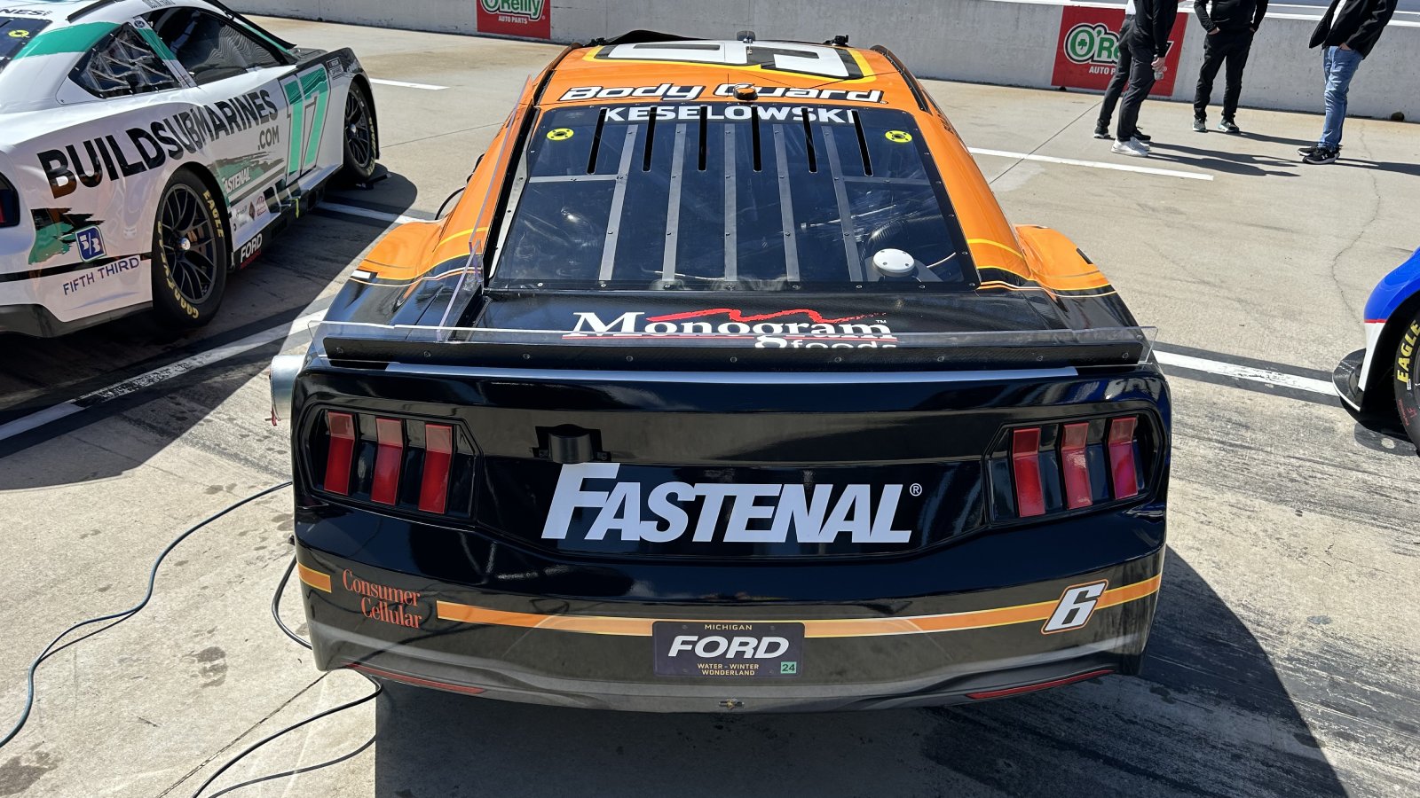 Brad Keselowski 2024 Fastenal Body Guard paint scheme RFK Racing NASCAR Cup Series