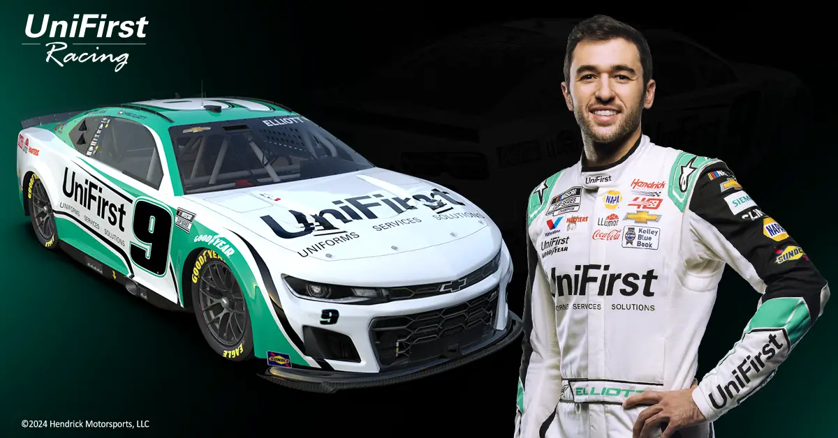 UniFirst Expands Primary Sponsorship of Chase Elliott to Five Races in