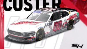 Cole Custer No. 00 Stewart-Haas Racing Haas Automation paint scheme 2024