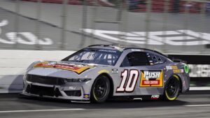 Noah Gragson 2024 Rush Truck Centers paint scheme Stewart-Haas Racing NASCAR Cup Series
