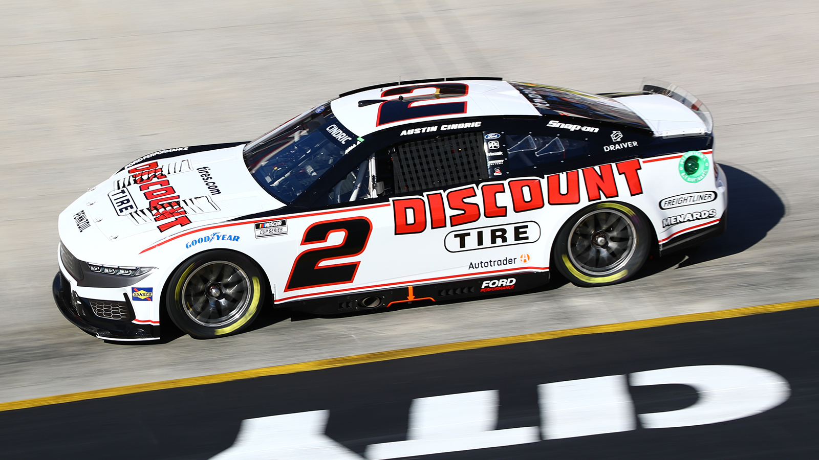 Austin Cindric Discount Tire paint scheme Team Penske 2024 NASCAR Cup Series