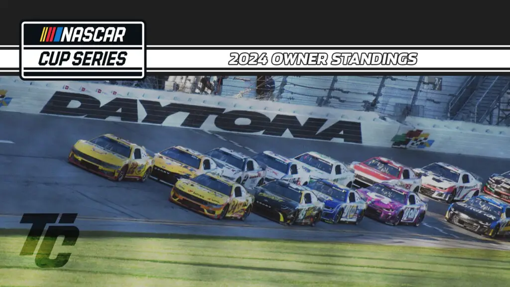 2024 NASCAR Cup Series owner point standings owner standings who is leading the NASCAR Cup Series owner point standings?