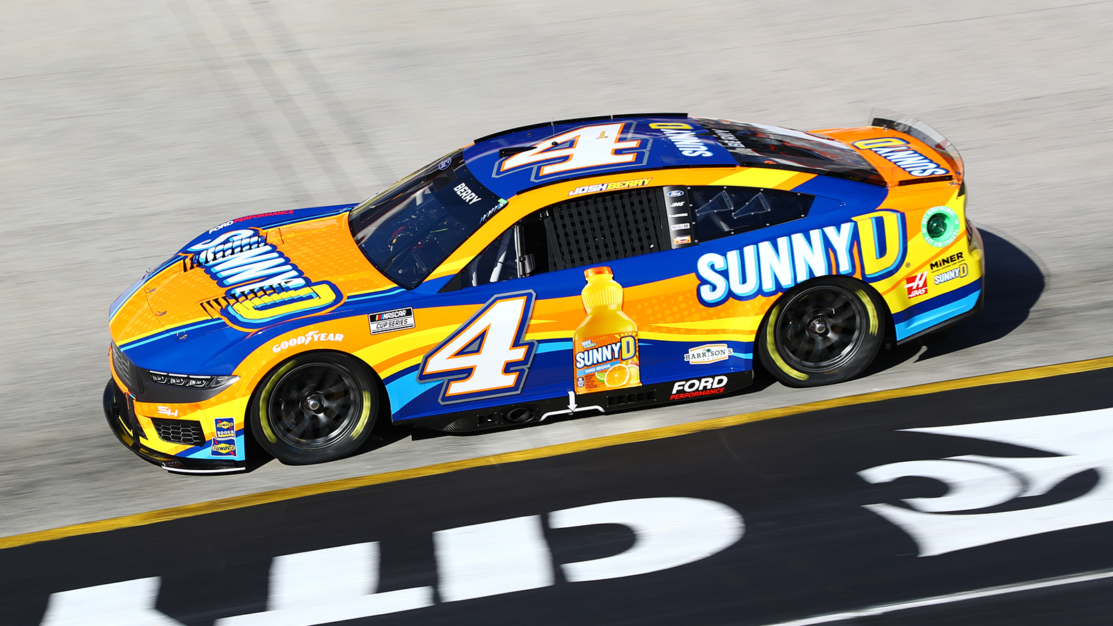 Josh Berry SunnyD paint scheme Stewart-Haas Racing 2024 NASCAR Cup Series season