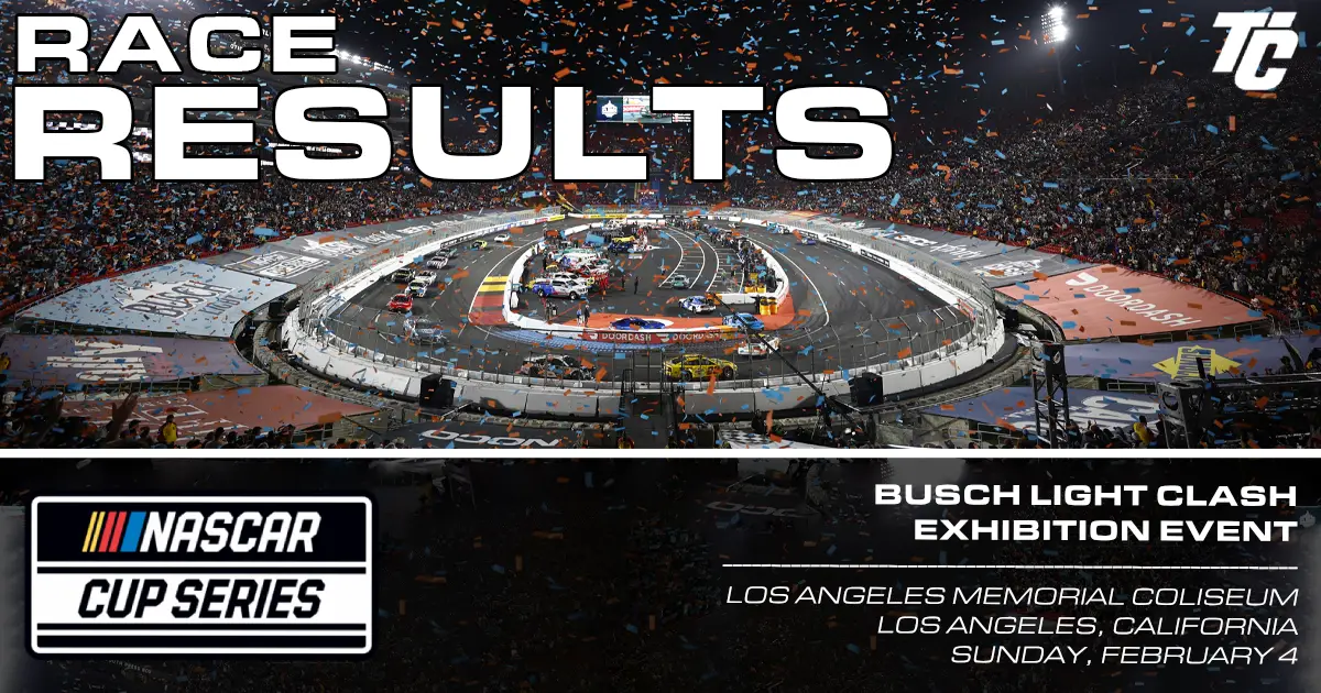 Busch Light Clash race results NASCAR Cup Series 2024