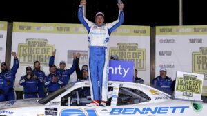 Austin Hill wins Raptor King of tough 250 at Atlanta post-race inspection 2024 NASCAR Xfinity Series