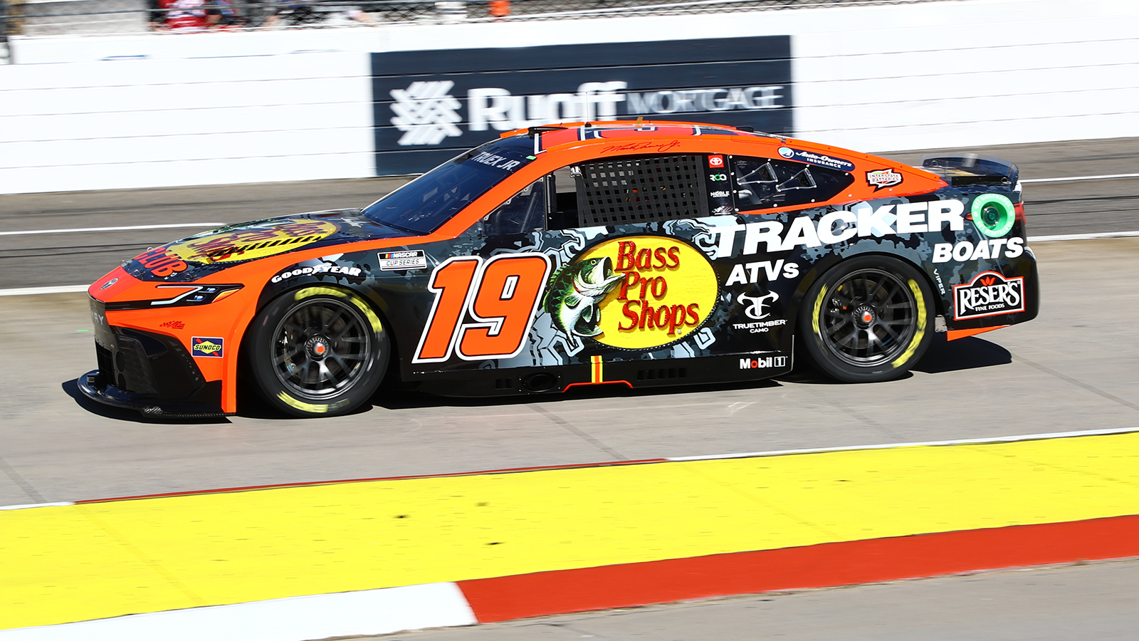 Martin Truex Jr. 2024 Bass Pro Shops paint scheme Joe Gibbs Racing NASCAR Cup Series