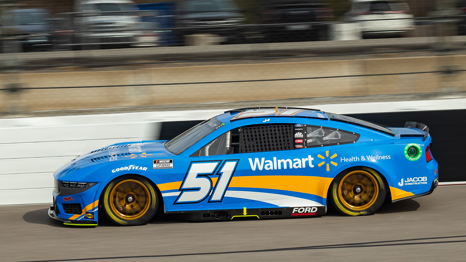 Justin Haley 2024 Walmart Health & Fitness paint scheme Rick Ware Racing NASCAR Cup Series