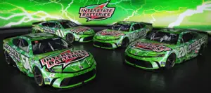 Joe Gibbs Racing Interstate Batteries paint scheme 2024