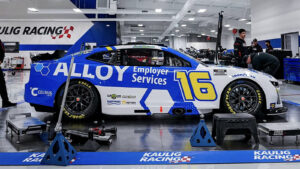 Josh Williams Alloy Employer Services paint scheme Kaulig Racing 2024 NASCAR Cup Series