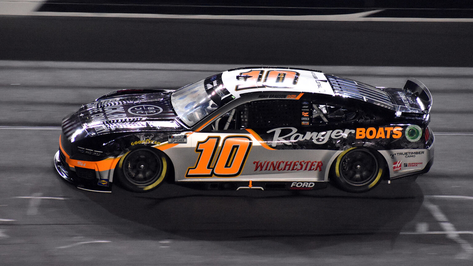 No. 10 Stewart-Haas Racing Black Rifle Coffee Co. Paint Scheme ...