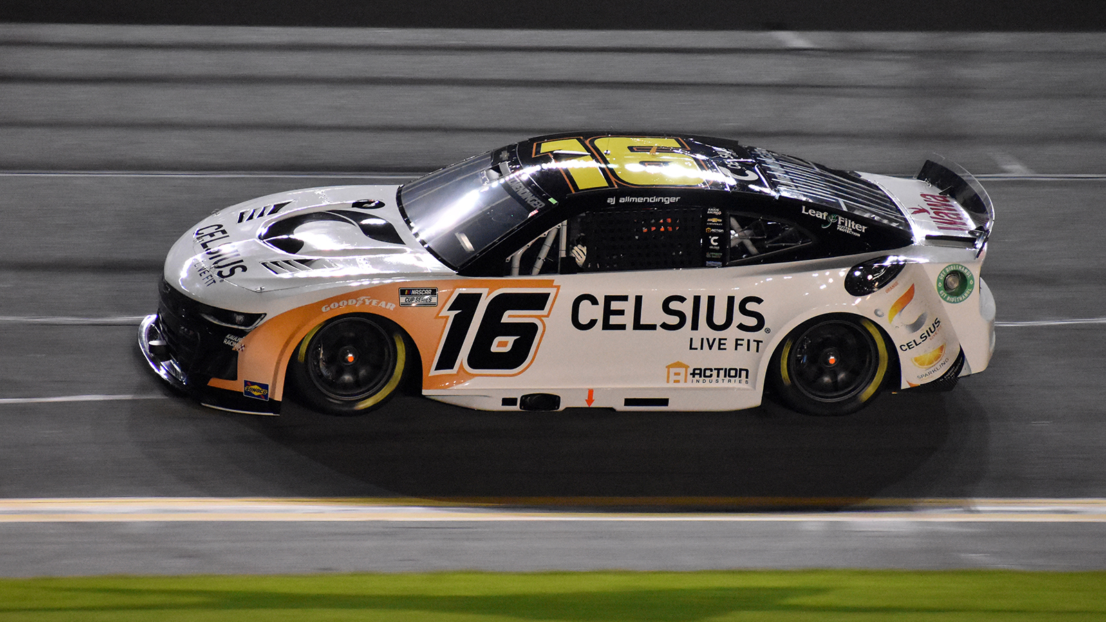 AJ Allmendinger CELSIUS energy paint scheme Kaulig Racing 2024 NASCAR Cup Series