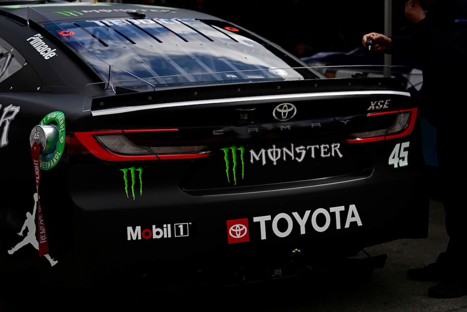 Tyler Reddick 2024 Monster Energy paint scheme NASCAR Cup Series 23XI Racing