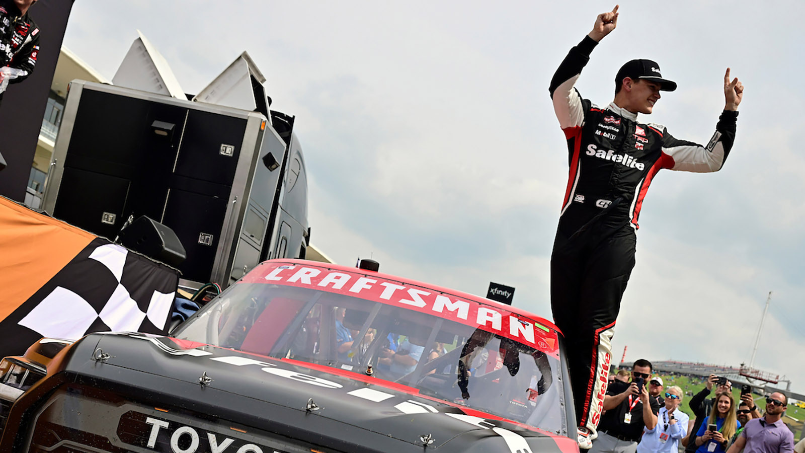 Corey Heim wins NASCAR Truck race at COTA post-race inspection 2024 XPEL 225