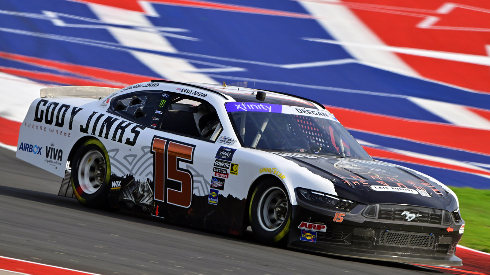 Hailie Deegan Cody Jinks Change the Game paint scheme AM Racing NASCAR Xfinity Series