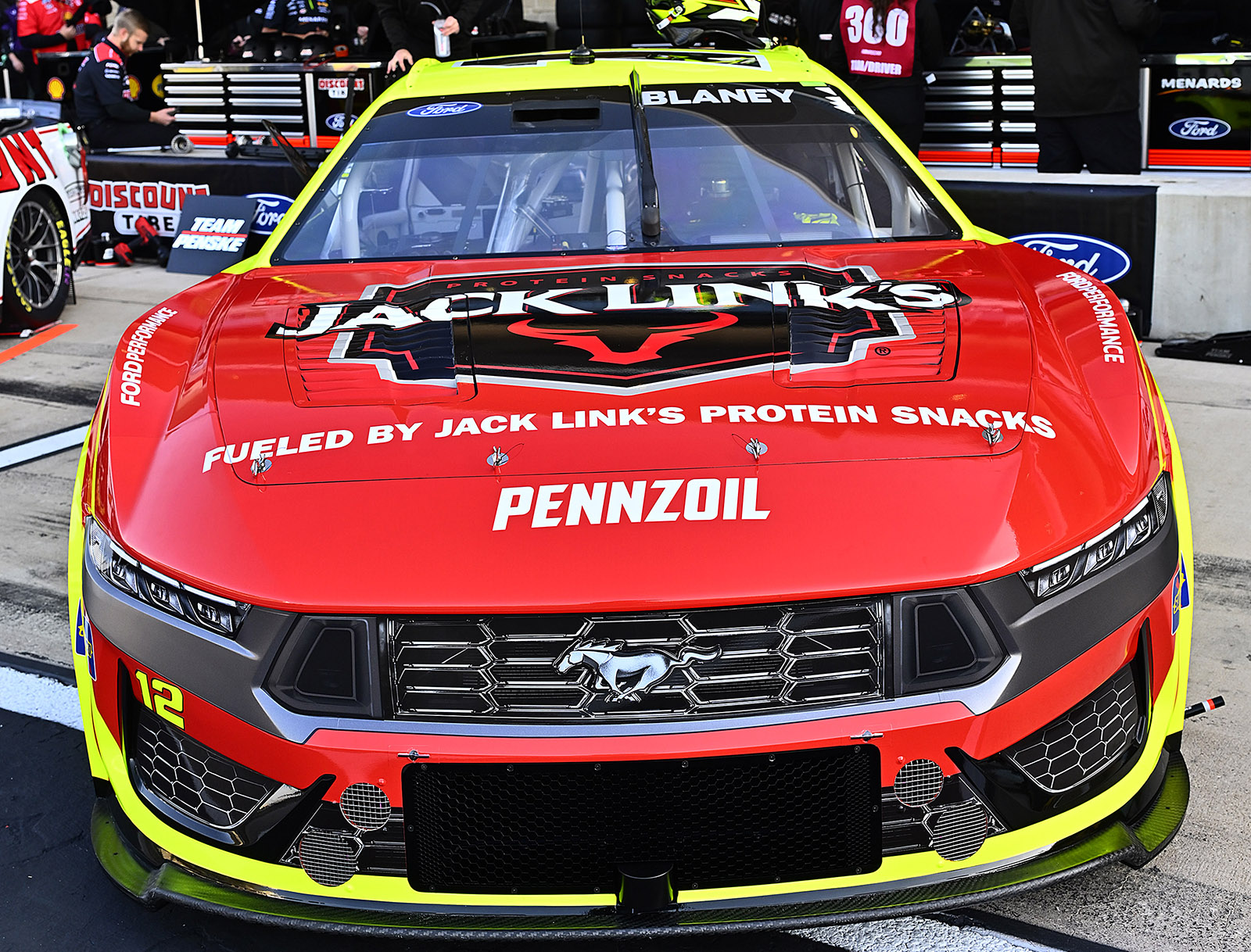 2024 Ryan Blaney Menards Jack Links paint scheme Team Penske NASCAR Cup Series