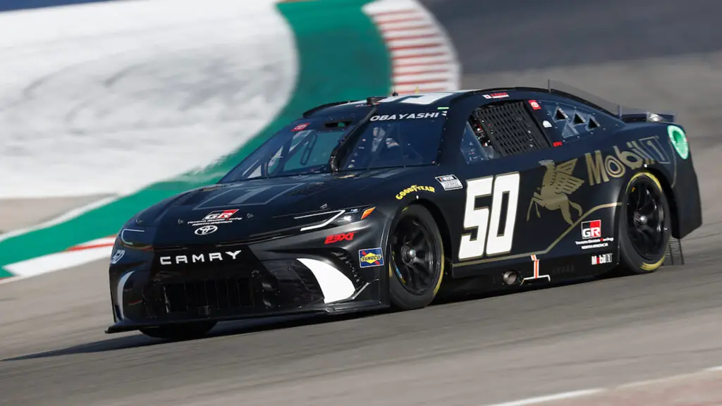 Mazda Mobil 1 Racing No. 50 23XI Racing Mobil 1 Paint Scheme | TobyChristie.com