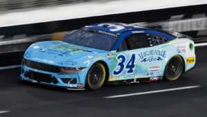 Michael McDowell 2024 Margaritaville at Sea paint scheme Front Row Motorsports NASCAR Cup Series