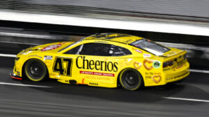Ricky Stenhouse Jr. 2024 Food4Less Cheerios paint scheme JTG Daugherty Racing NASCAR Cup Series