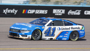 Ryan Preece 2024 United Rentals paint scheme Stewart-Haas Racing NASCAR Cup Series