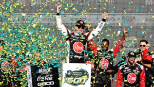 2024 NASCAR Cup Series Shriners Children's 500 Phoenix Raceway post-race inspection Christopher Bell wins