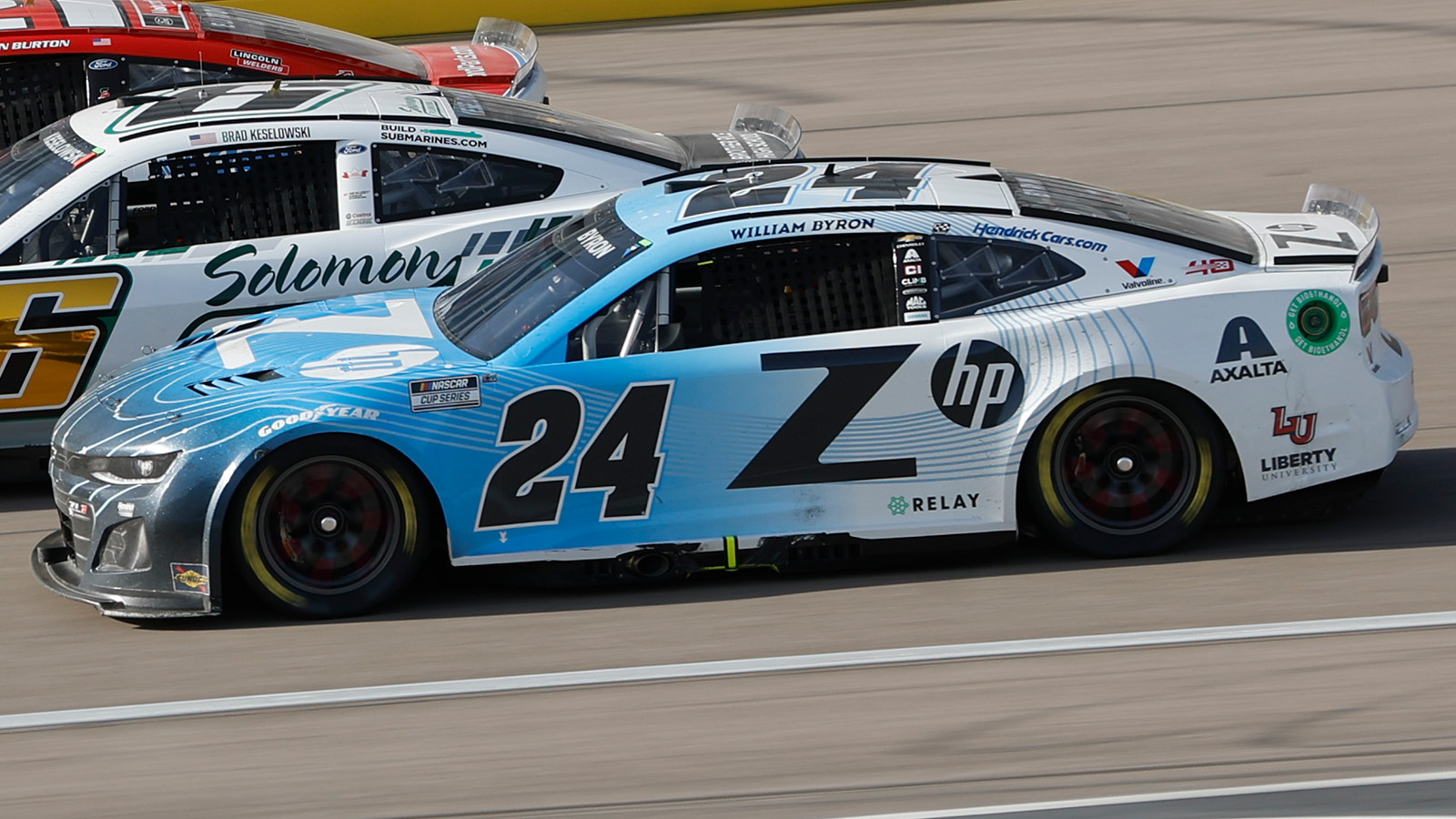 William Byron 2024 Z HP paint scheme NASCAR Cup Series