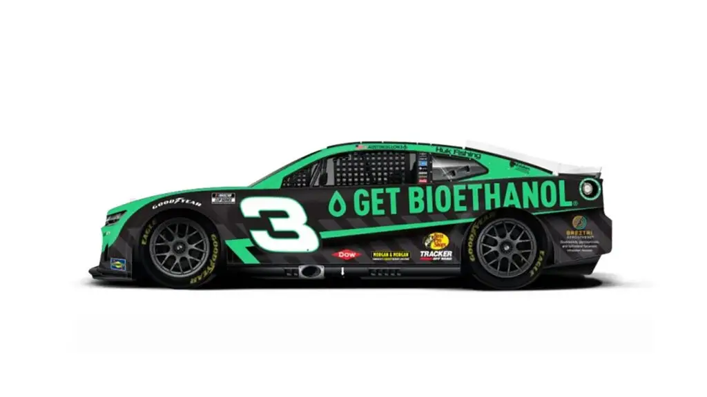 Austin Dillon Get Bioethanol paint scheme 2024 Richard Childress Racing NASCAR Cup Series