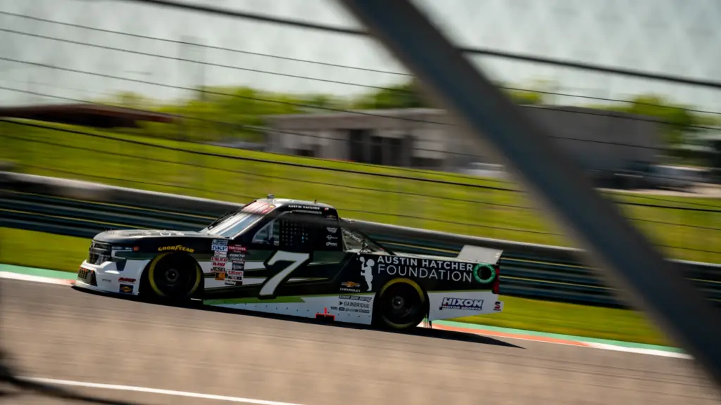 No. 7 Spire Motorsports Austin Hatcher Foundation