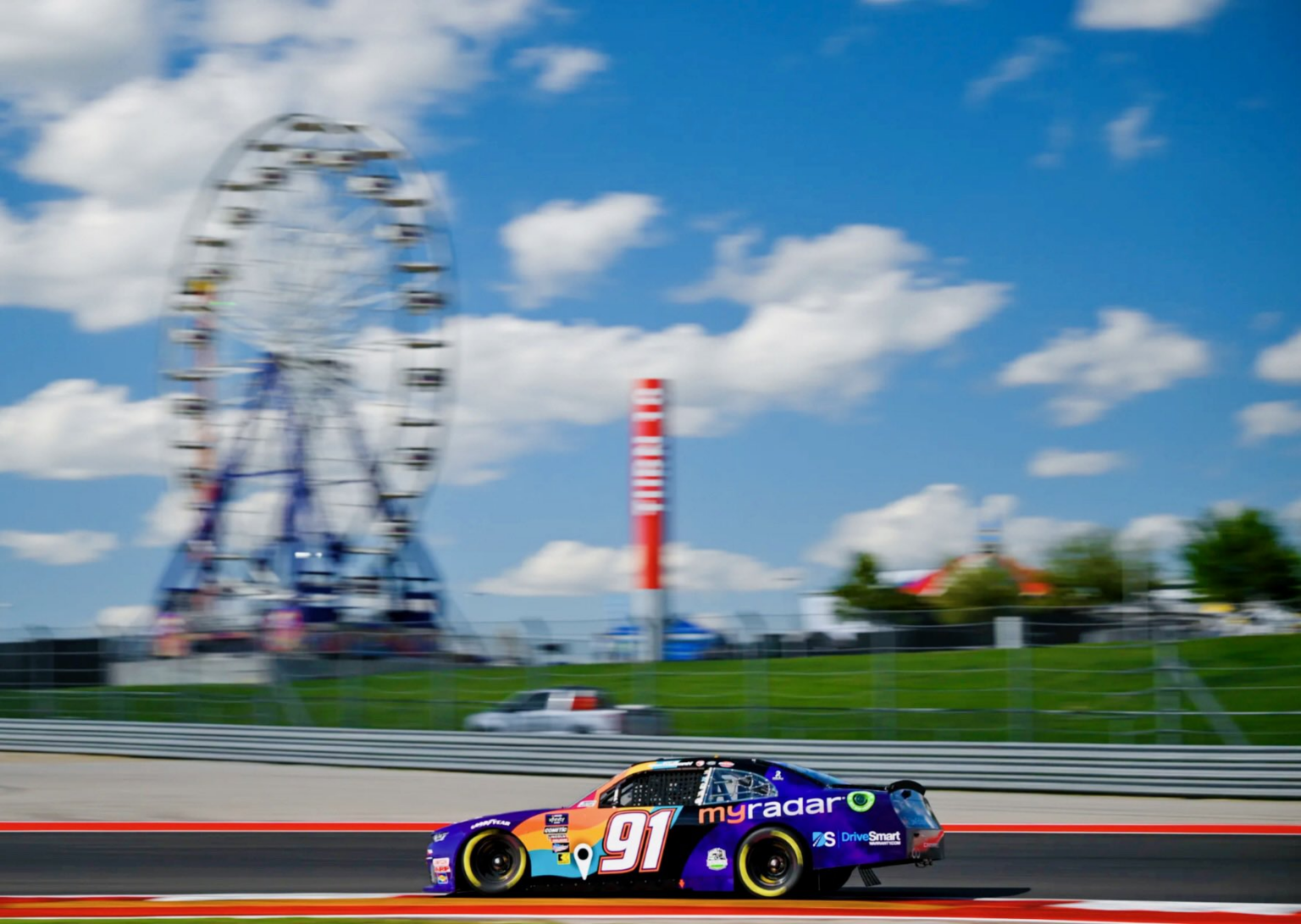 No. 91 DGM Racing MyRadar Paint Scheme