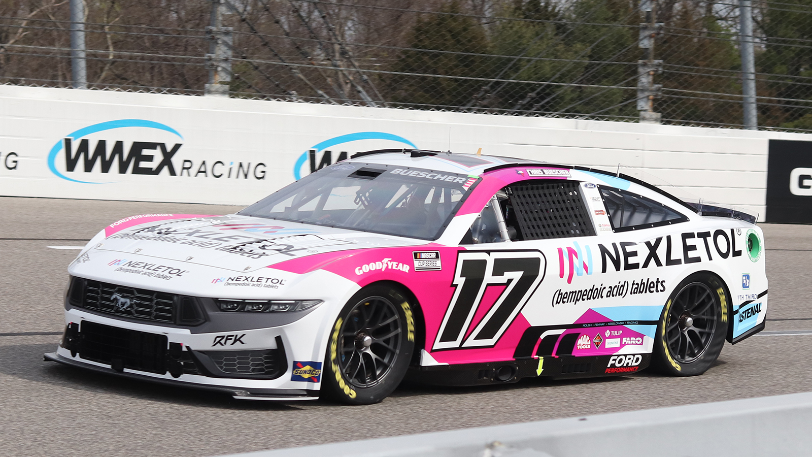 Chris Buescher 2024 NEXLETOL paint scheme RFK Racing NASCAR Cup Series
