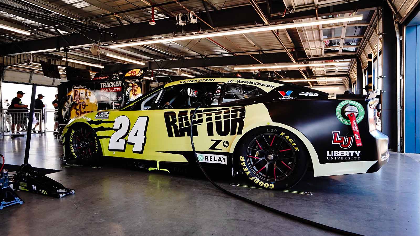 William Byron RAPTOR paint scheme 2024 Hendrick Motorsports NASCAR Cup Series