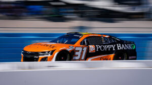 Daniel Hemric 2024 Poppy Bank paint scheme Kaulig Racing NASCAR Cup Series